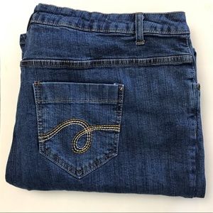 denim dungarees size 20